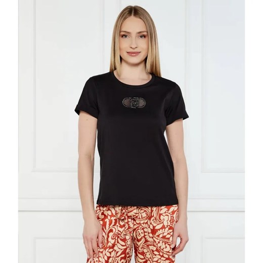 Liu Jo Sport T-shirt | Regular Fit ze sklepu Gomez Fashion Store w kategorii Bluzki damskie - zdjęcie 184970594