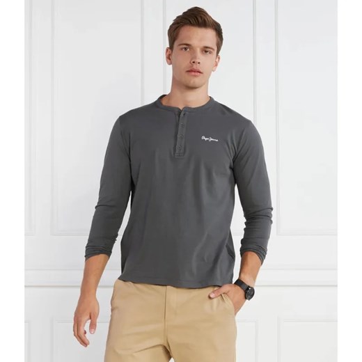 Pepe Jeans London Longsleeve WILTSHIRE LS | Regular Fit ze sklepu Gomez Fashion Store w kategorii T-shirty męskie - zdjęcie 184970684