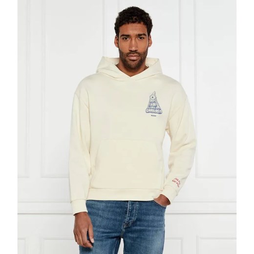 Hugo Blue Bluza Nizzeriohood | Regular Fit ze sklepu Gomez Fashion Store w kategorii Bluzy męskie - zdjęcie 184970711