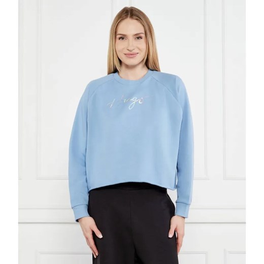 HUGO Bluza Darace | Loose fit ze sklepu Gomez Fashion Store w kategorii Bluzy damskie - zdjęcie 184970763