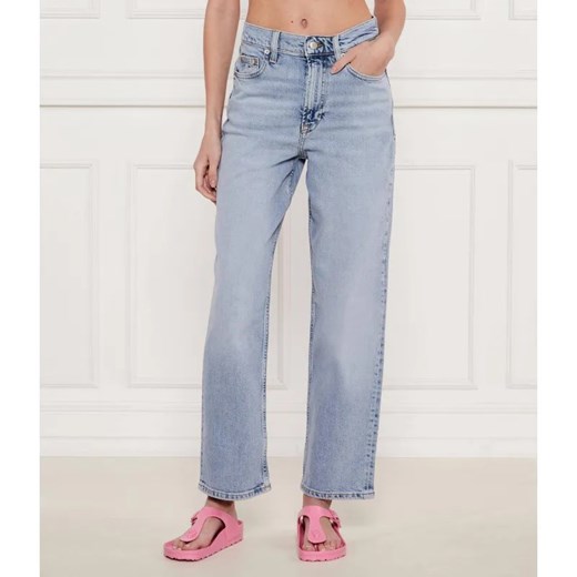 Tommy Jeans Jeansy LAYLA | Straight fit | high waist ze sklepu Gomez Fashion Store w kategorii Jeansy damskie - zdjęcie 184970770