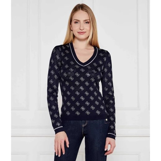 GUESS Sweter ROSIE 4G | Regular Fit ze sklepu Gomez Fashion Store w kategorii Swetry damskie - zdjęcie 184970800