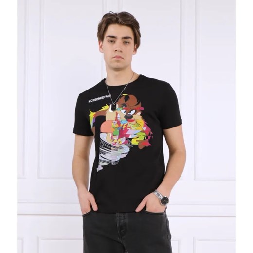 Iceberg T-shirt | Regular Fit ze sklepu Gomez Fashion Store w kategorii T-shirty męskie - zdjęcie 184970812