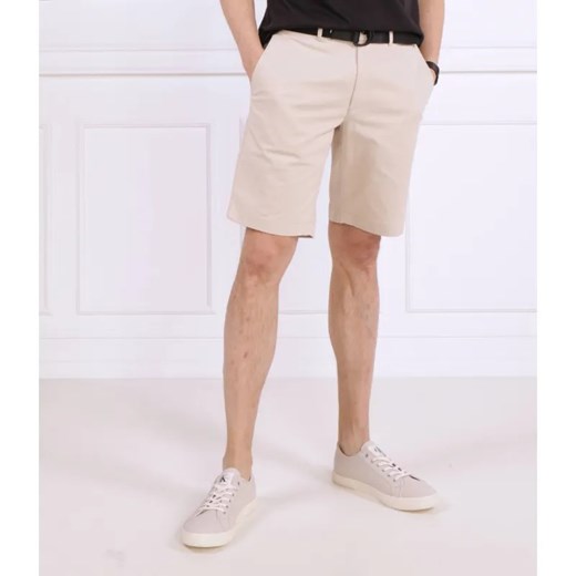 Calvin Klein Szorty + pasek MODERN TWILL | Slim Fit | Slim Fit ze sklepu Gomez Fashion Store w kategorii Spodenki męskie - zdjęcie 184970814
