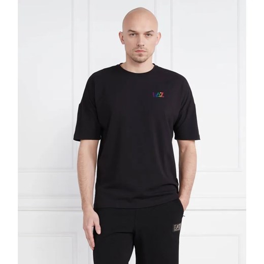 EA7 T-shirt | Regular Fit ze sklepu Gomez Fashion Store w kategorii T-shirty męskie - zdjęcie 184970853