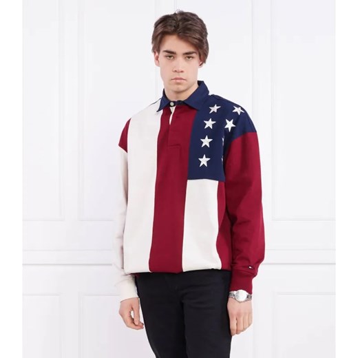 Tommy Hilfiger Polo FLAG RUGBY | Regular Fit ze sklepu Gomez Fashion Store w kategorii T-shirty męskie - zdjęcie 184970891
