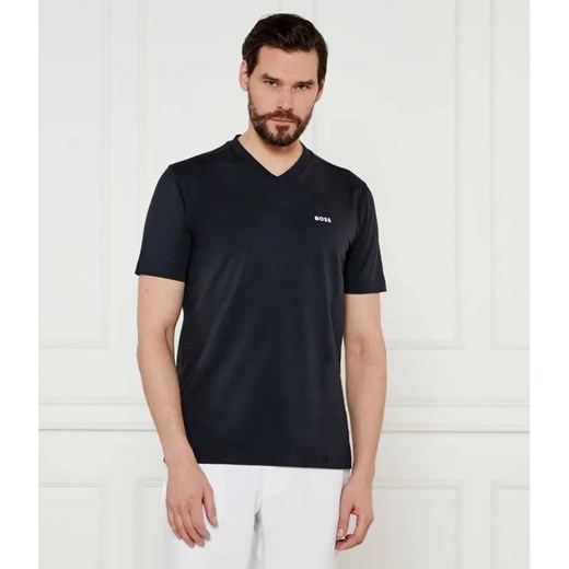 BOSS GREEN T-shirt Tee V | Regular Fit | stretch ze sklepu Gomez Fashion Store w kategorii T-shirty męskie - zdjęcie 184971103