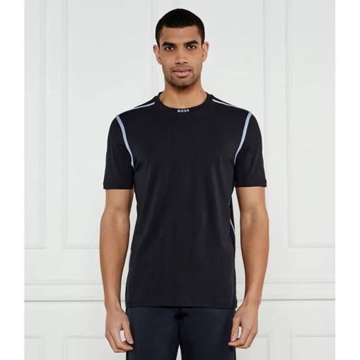 BOSS GREEN T-shirt Tee Tape | Regular Fit | stretch ze sklepu Gomez Fashion Store w kategorii T-shirty męskie - zdjęcie 184971153
