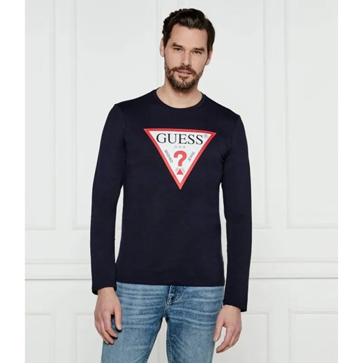 GUESS Longsleeve | Slim Fit ze sklepu Gomez Fashion Store w kategorii T-shirty męskie - zdjęcie 184971164