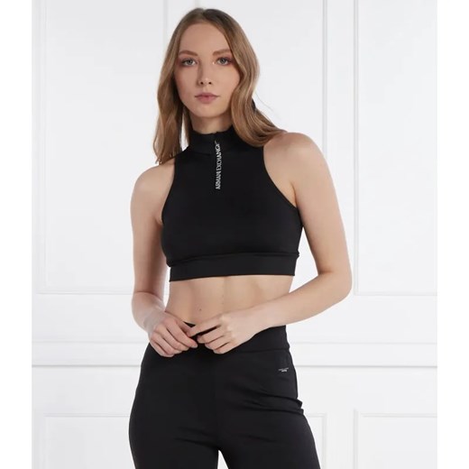 Armani Exchange Top Armani x mixmag | Cropped Fit ze sklepu Gomez Fashion Store w kategorii Bluzki damskie - zdjęcie 184971221