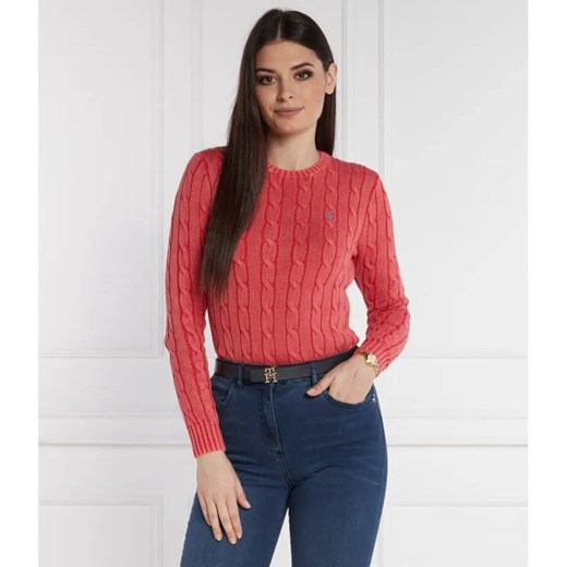 POLO RALPH LAUREN Sweter JULIANNA | Regular Fit ze sklepu Gomez Fashion Store w kategorii Swetry damskie - zdjęcie 184971242