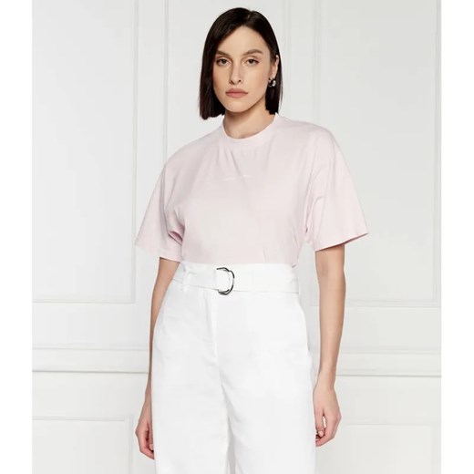 Samsøe Samsøe T-shirt Eira | Loose fit ze sklepu Gomez Fashion Store w kategorii Bluzki damskie - zdjęcie 184971302