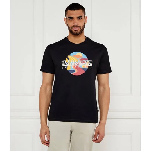 Napapijri T-shirt S-VALDOR SS | Relaxed fit ze sklepu Gomez Fashion Store w kategorii T-shirty męskie - zdjęcie 184971403