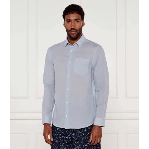 Calvin Klein Lniana koszula | Regular Fit ze sklepu Gomez Fashion Store w kategorii Koszule męskie - zdjęcie 184971412