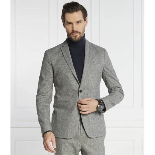 Calvin Klein Wełniana marynarka | Regular Fit ze sklepu Gomez Fashion Store w kategorii Marynarki męskie - zdjęcie 184971464