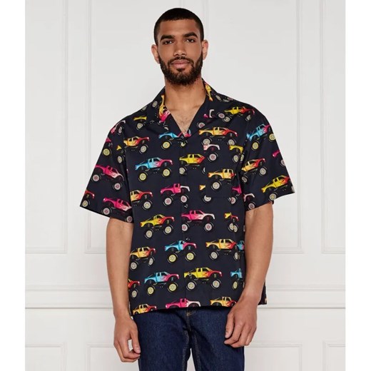 HUGO Koszula Egeeno | Oversize fit ze sklepu Gomez Fashion Store w kategorii Koszule męskie - zdjęcie 184971581