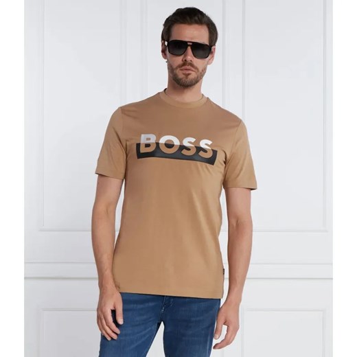 BOSS BLACK T-shirt Tiburt 421 | Regular Fit ze sklepu Gomez Fashion Store w kategorii T-shirty męskie - zdjęcie 184971731