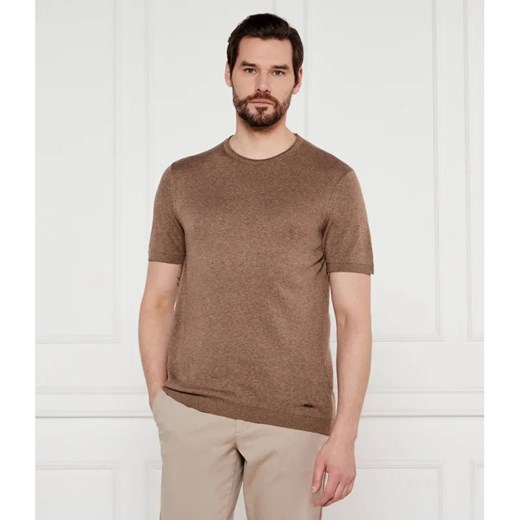 Joop! T-shirt Marosor | Modern fit | z dodatkiem lnu ze sklepu Gomez Fashion Store w kategorii T-shirty męskie - zdjęcie 184971741