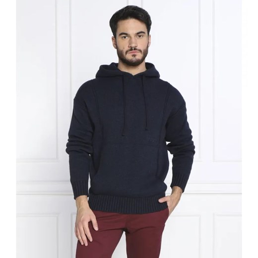 BOSS ORANGE Wełniany sweter Kushet | Regular Fit ze sklepu Gomez Fashion Store w kategorii Swetry męskie - zdjęcie 184971751