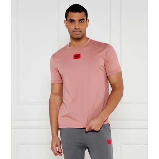 HUGO T-shirt Diragolino212 | Regular Fit ze sklepu Gomez Fashion Store w kategorii T-shirty męskie - zdjęcie 184971790