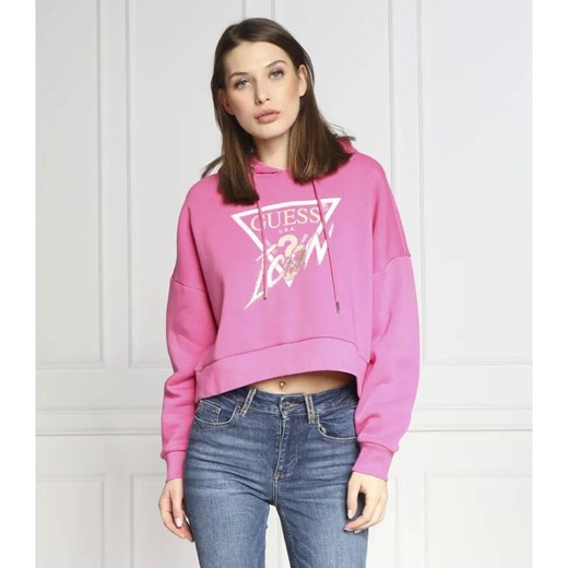 GUESS Bluza ICON | Cropped Fit ze sklepu Gomez Fashion Store w kategorii Bluzy damskie - zdjęcie 184971832