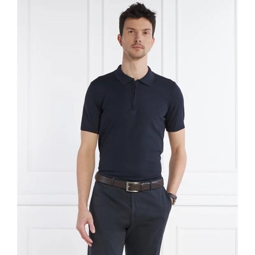 Oscar Jacobson Polo Otto | Slim Fit ze sklepu Gomez Fashion Store w kategorii T-shirty męskie - zdjęcie 184971884