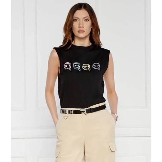 Karl Lagerfeld Bluzka | Regular Fit ze sklepu Gomez Fashion Store w kategorii Bluzki damskie - zdjęcie 184971913