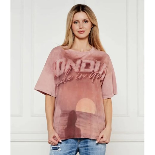 DONDUP - made in Italy T-shirt | Oversize fit ze sklepu Gomez Fashion Store w kategorii Bluzki damskie - zdjęcie 184971981