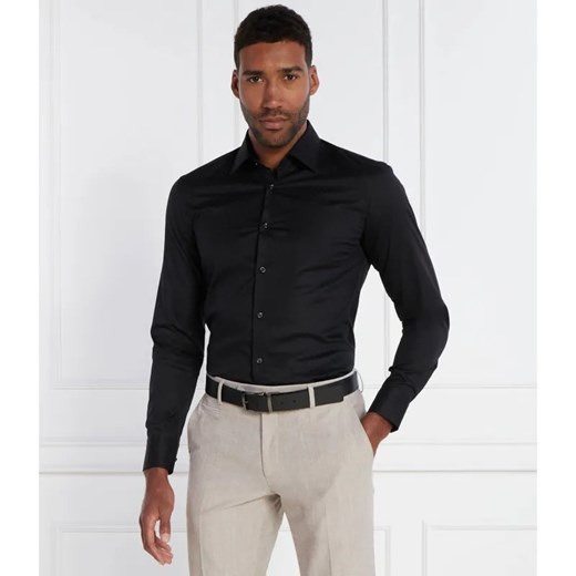 BOSS BLACK Koszula H-HANK-kent-C1-214 | Slim Fit ze sklepu Gomez Fashion Store w kategorii Koszule męskie - zdjęcie 184972072