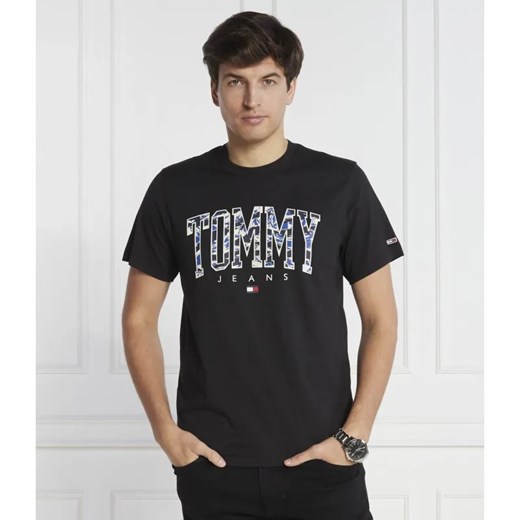 Tommy Jeans T-shirt CAMO COLLEGE | Regular Fit ze sklepu Gomez Fashion Store w kategorii T-shirty męskie - zdjęcie 184972091
