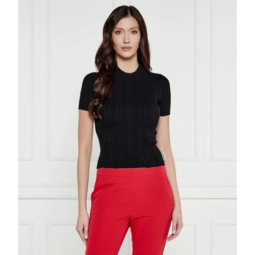 HUGO Bluzka Sarpharim | Cropped Fit ze sklepu Gomez Fashion Store w kategorii Bluzki damskie - zdjęcie 184972103