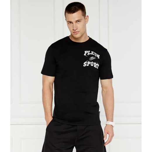 Plein Sport T-shirt | Regular Fit ze sklepu Gomez Fashion Store w kategorii T-shirty męskie - zdjęcie 184972123