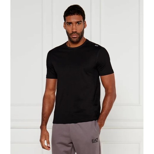 EA7 T-shirt | Regular Fit ze sklepu Gomez Fashion Store w kategorii T-shirty męskie - zdjęcie 184972133