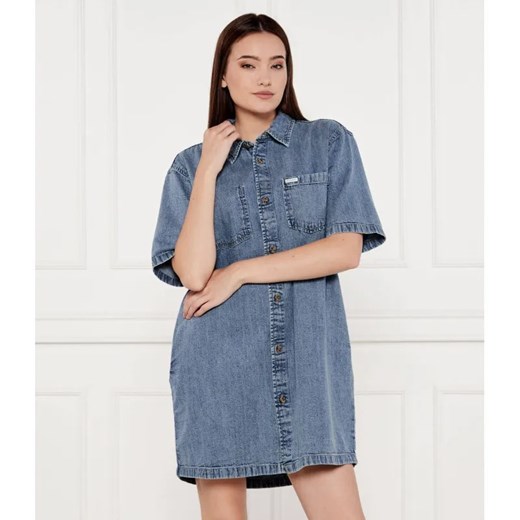 Guess Jeans Jeansowa sukienka ze sklepu Gomez Fashion Store w kategorii Sukienki - zdjęcie 184972164