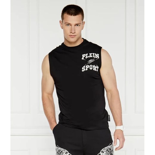 Plein Sport Tank top | Regular Fit ze sklepu Gomez Fashion Store w kategorii T-shirty męskie - zdjęcie 184972220