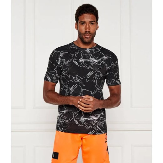 Plein Sport T-shirt | Regular Fit ze sklepu Gomez Fashion Store w kategorii T-shirty męskie - zdjęcie 184972294