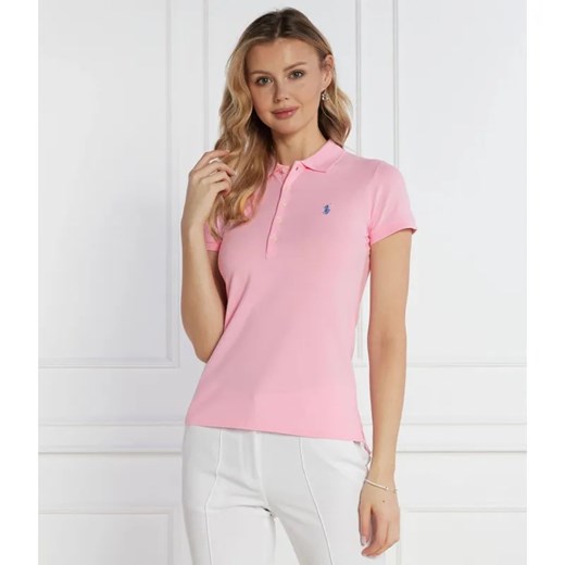 POLO RALPH LAUREN Polo Julie | Slim Fit | pique ze sklepu Gomez Fashion Store w kategorii Bluzki damskie - zdjęcie 184972390