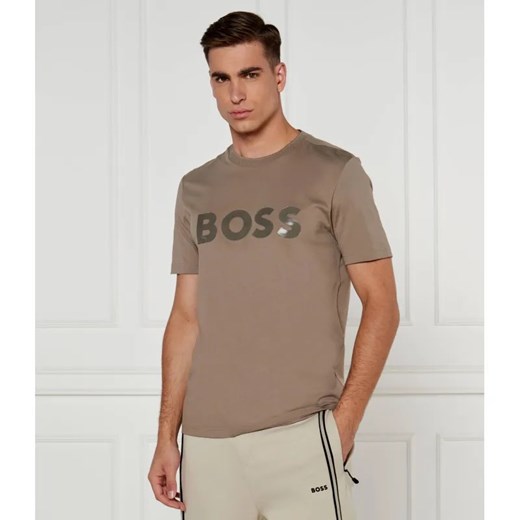 BOSS GREEN T-shirt Mirror | Regular Fit ze sklepu Gomez Fashion Store w kategorii T-shirty męskie - zdjęcie 184972454