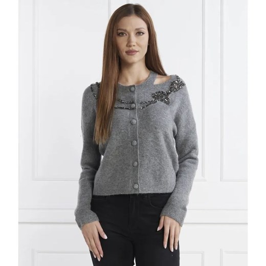 Liu Jo Kardigan | Regular Fit | z dodatkiem wełny ze sklepu Gomez Fashion Store w kategorii Swetry damskie - zdjęcie 184972470