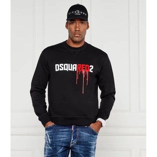 Dsquared2 Sweter | Regular Fit ze sklepu Gomez Fashion Store w kategorii Swetry męskie - zdjęcie 184972473