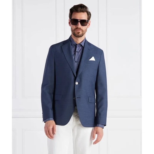 Oscar Jacobson Wełniana marynarka Fogerty | Regular Fit ze sklepu Gomez Fashion Store w kategorii Marynarki męskie - zdjęcie 184972493