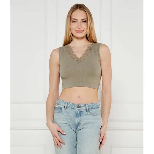 GUESS Top RAQUEL | Cropped Fit ze sklepu Gomez Fashion Store w kategorii Bluzki damskie - zdjęcie 184972510