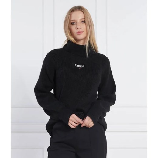 Tommy Jeans Golf | Loose fit ze sklepu Gomez Fashion Store w kategorii Swetry damskie - zdjęcie 184972524