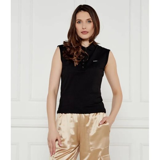 Guess Jeans Polo COLLAR | Slim Fit ze sklepu Gomez Fashion Store w kategorii Bluzki damskie - zdjęcie 184972534