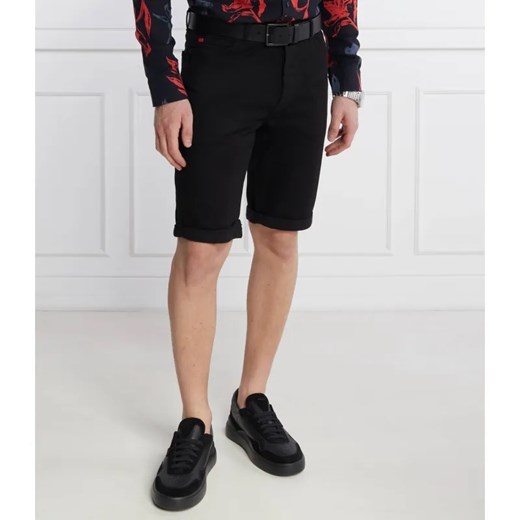HUGO Szorty | Tapered | denim ze sklepu Gomez Fashion Store w kategorii Spodenki męskie - zdjęcie 184972550