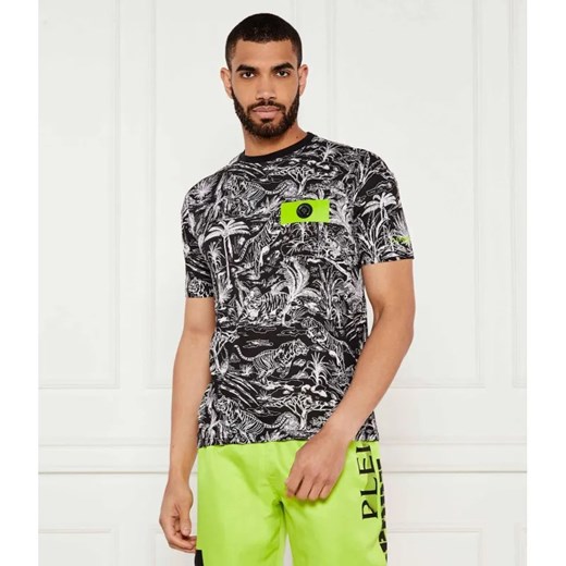 Plein Sport T-shirt | Regular Fit ze sklepu Gomez Fashion Store w kategorii T-shirty męskie - zdjęcie 184972560