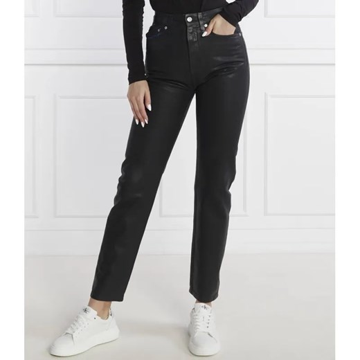 Calvin Klein Jeans Jeansy AUTHENTIC | Straight fit ze sklepu Gomez Fashion Store w kategorii Jeansy damskie - zdjęcie 184972573