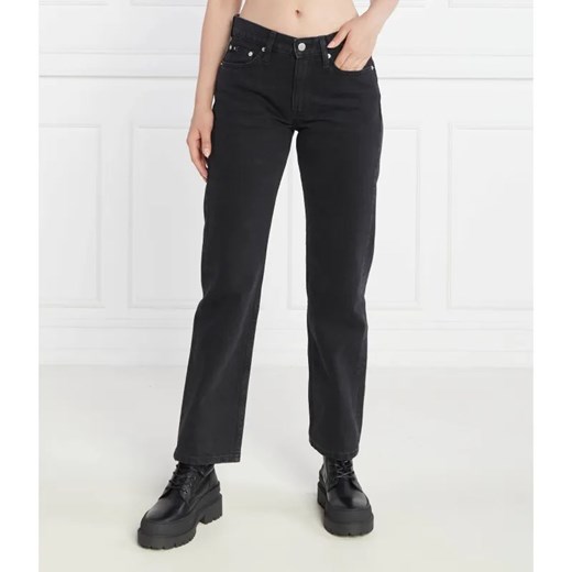 Calvin Klein Jeans Jeansy | Straight fit | low rise ze sklepu Gomez Fashion Store w kategorii Jeansy damskie - zdjęcie 184972590
