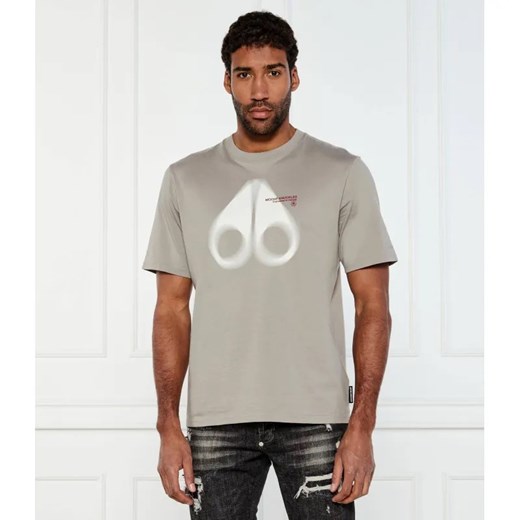 Moose Knuckles T-shirt MAURICE | Slim Fit | pima ze sklepu Gomez Fashion Store w kategorii T-shirty męskie - zdjęcie 184972611