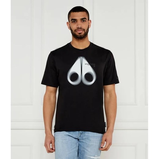 Moose Knuckles T-shirt MAURICE | Slim Fit | pima ze sklepu Gomez Fashion Store w kategorii T-shirty męskie - zdjęcie 184972744